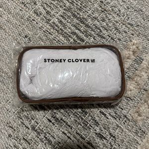Stoney clover lane small clear front pouch chocolate